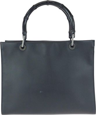 Gucci Black Others Bamboo Tote (Authentic Pre-Loved)