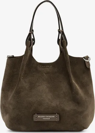 Gianni Chiarini Handtasche aus Wildleder Dua Mini