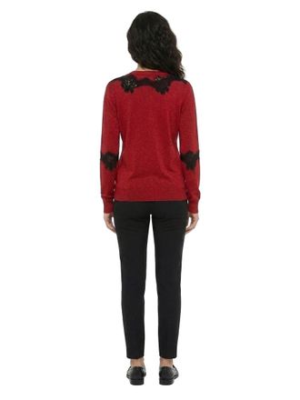 Dolce & Gabbana Womens Red Cotton Cardigan Clothing