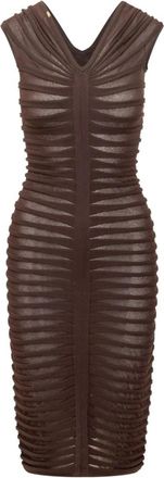 Elisabetta Franchi Mujer, Vestidos, Marr&oacute;n, Talla: M