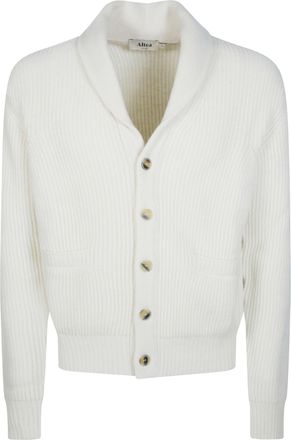Altea Ribbed Knit Shawl Collar Jacket