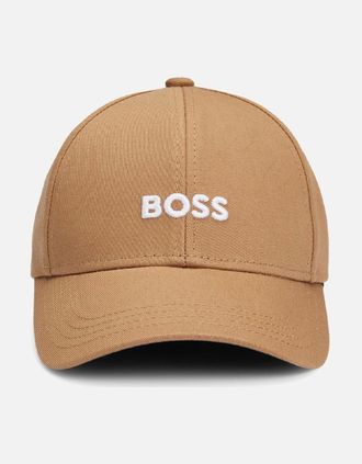 HUGO BOSS Mens Blake Leather Trainers - Black - Size: 11