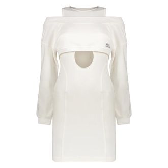 Alberta Ferretti Bodycon Mini Dress - female - Alberta Ferretti - Short Dresses - White - S - Dresses