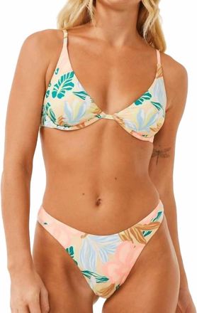 Rip Curl Follow The Sun Cheeky Bottom In Orange