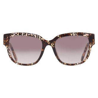 Marc Jacobs Gradient Dark Grey Square Ladies Sunglasses MARC 734/F/S H7P 54