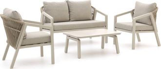 Forza Furniture Forza Iseo stoel-bank loungeset 4-delig