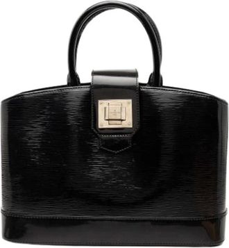 Louis Vuitton Pre-owned Handbags, female, Black, Size: ONE SIZE Pre-owned Mirabeau PM