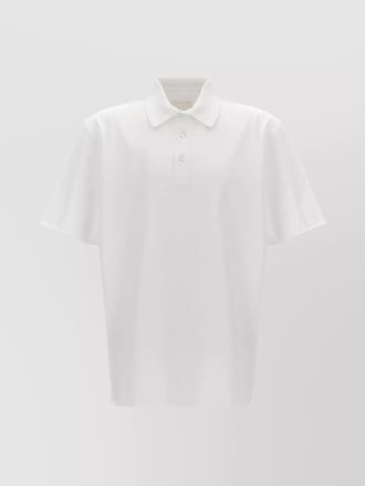Givenchy cotton piqu&eacute; logo-embroidered short-sleeve polo shirt