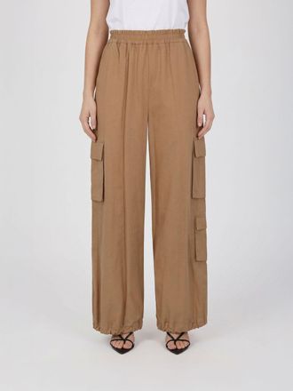 Twinset Pantaloni cargo Twinset in cotone