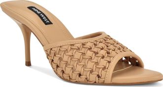 Nine West Kirela Woven Sandal in Light Natural at Nordstrom, Size 6.5