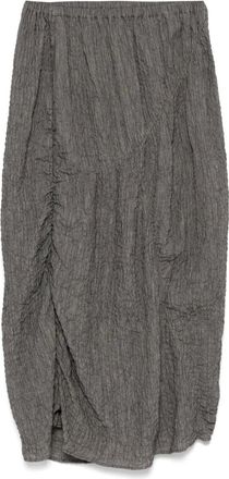 Lauren Manoogian Gonna con arricciature - Grigio