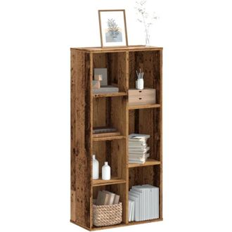 vidaXL Libreria Legno Antico 50x25x105 cm in Legno Multistrato - Vidaxl