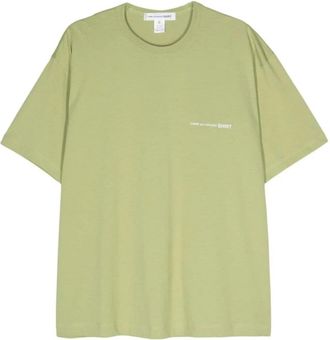 Comme Des Gar&ccedil;ons Groen Katoenen T-Shirt - Heren - T-shirts - Groen - XS - Katoen - Tops