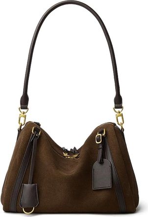 Generic Compatible For Womens Bag Faux Suede Shoulder Bags Versatile Cowhide Women Crossbody(3199-Coffee)
