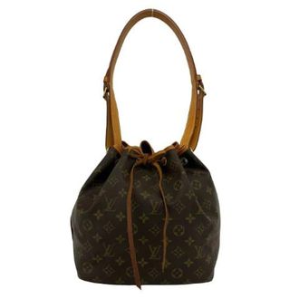 Louis Vuitton Borsa a spalla Petit Noe Monogram Pre-owned - - Pre-owned - Donna - Marrone - ONE SIZE