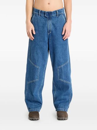 Pleasures Jeans con passanti per cintura - Blu