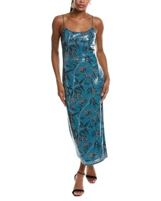 Diane Von F&uuml;rstenberg Diane Von Furstenberg Jane Sequin Slip Dress
