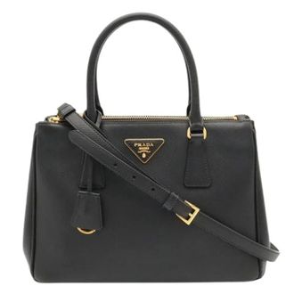 Prada Pre-owned Saffiano Tote Bag - Pre-owned - Mujer - Negro - ONE SIZE