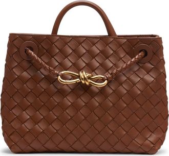 Bottega Veneta Small Andiamo Intrecciato Shoulder Bag in 2385 Tannin-Mb-Tannin at Nordstrom