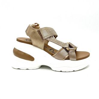 Renato Garini Womens Dmd Hybrid Sandal Sneaker In Champagne/bronze