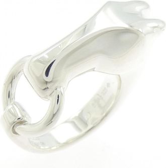 Herm&egrave;s Silver 925 Band Ring (Pre-Owned)