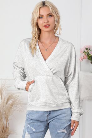 Azura Exchange V-hals Lange Mouwen Pullover Trui