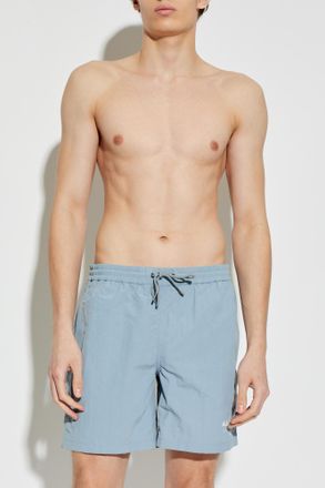 AllSaints Undergrnd Swim Shorts, Mens, Blue