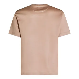 Eleventy Mens T-Shirts And Polos Cipria-Grigio _100 % Co