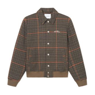 Les Deux Hombre, Chaquetas, Marrón, Talla: M