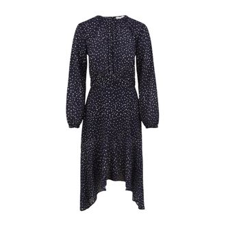 Mar De Margaritas Midi Jurk - Dames - Casual kleedjes - Blauw - XS - Kleedjes
