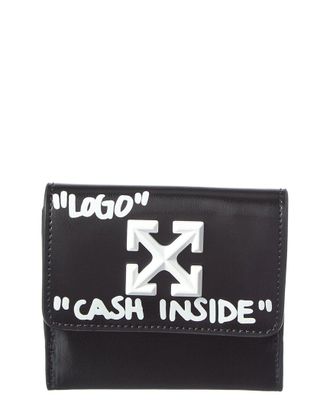 Off-white Jitney French Nylo Continental Wallet
