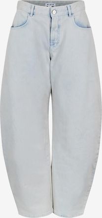 Alaia Jeans mit abgerundetem Bein und niedrigem Bund Round Ice