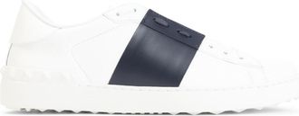 Valentino Garavani White Color Block Open Sneakers