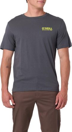 O'Neill Landmark Classic Cotton Graphic T-Shirt in Dark Shadow at Nordstrom, Size Xx-Large
