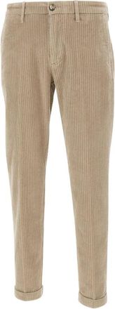 Re-hash Mucha Broeken - Heren - Slim Fit Broeken - Beige - W36 - Katoen - Broeken