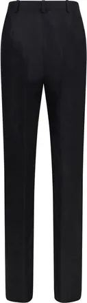 Gucci Womens Black Silk Dress Pants