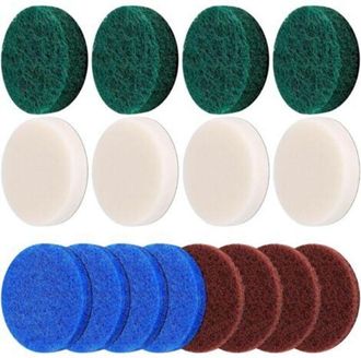 OEM Paquete De 16 Cepillos De Limpieza Bosch, Accesorios Universales Bosch Compatibles Con Home/garden 6033