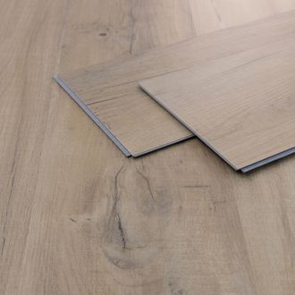 ML Design Ml-design Suelo Vinilico Pvc Con Sistema De Encaje Click, 28 Lamas De Vinilo, Aspecto De Madera Roble R&uacute;stico Claro, Parquet Antideslizante, Impermeab
