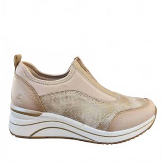 Remonte Womens Wedge Sneaker In Cream