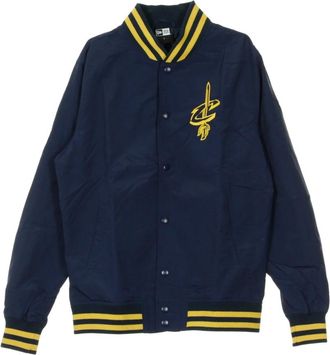 New Era NBA Team Logo Varsity Jack - Heren - Bomber jackets - Blauw - M - Jassen