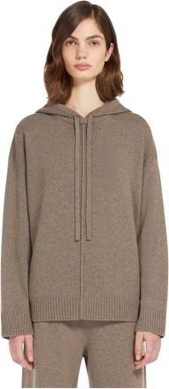 Max Mara Hoodies - Dames - Hoodies - Bruin - S - Hoodies & sweatvesten