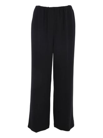 SIMKHAI Cillian elasticated-waistband track pants - women - Polyester/Rayon/Spandex/Elastane - 6 - Black