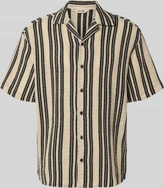 Only & Sons Regular Fit Freizeithemd aus Baumwoll-Mix Modell DANI in Black, Gr&ouml;&szlig;e XXL