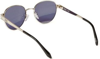 Just Cavalli Unisex Sunglasses Polished Palladium Metal Eyewear
