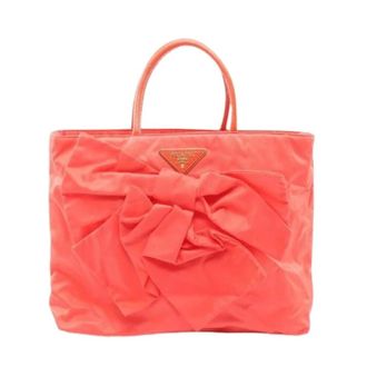 Prada Pre-owned Tote Bags, female, Orange, Size: ONE SIZE Pre-owned Vintage Tote Bag