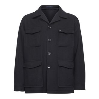 Tagliatore Light Jackets, male, Blue, Size: 2XL Milton Jacket