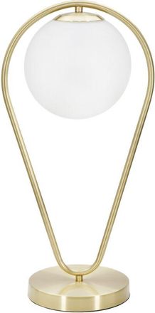 Mauro Ferretti L&aacute;mpara De Mesa Glamy Drop Cm 25x18x50