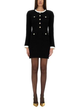 Self Portrait Knitted Mini Dress