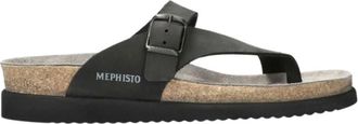 Mephisto Schoenen, Dames, Zwart, 35 EU, Helen Thong Sandaal