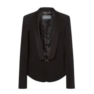 Alberta Ferretti Giacca Smoking in Raso Enver - - Jackets - Donna - Nero - M
